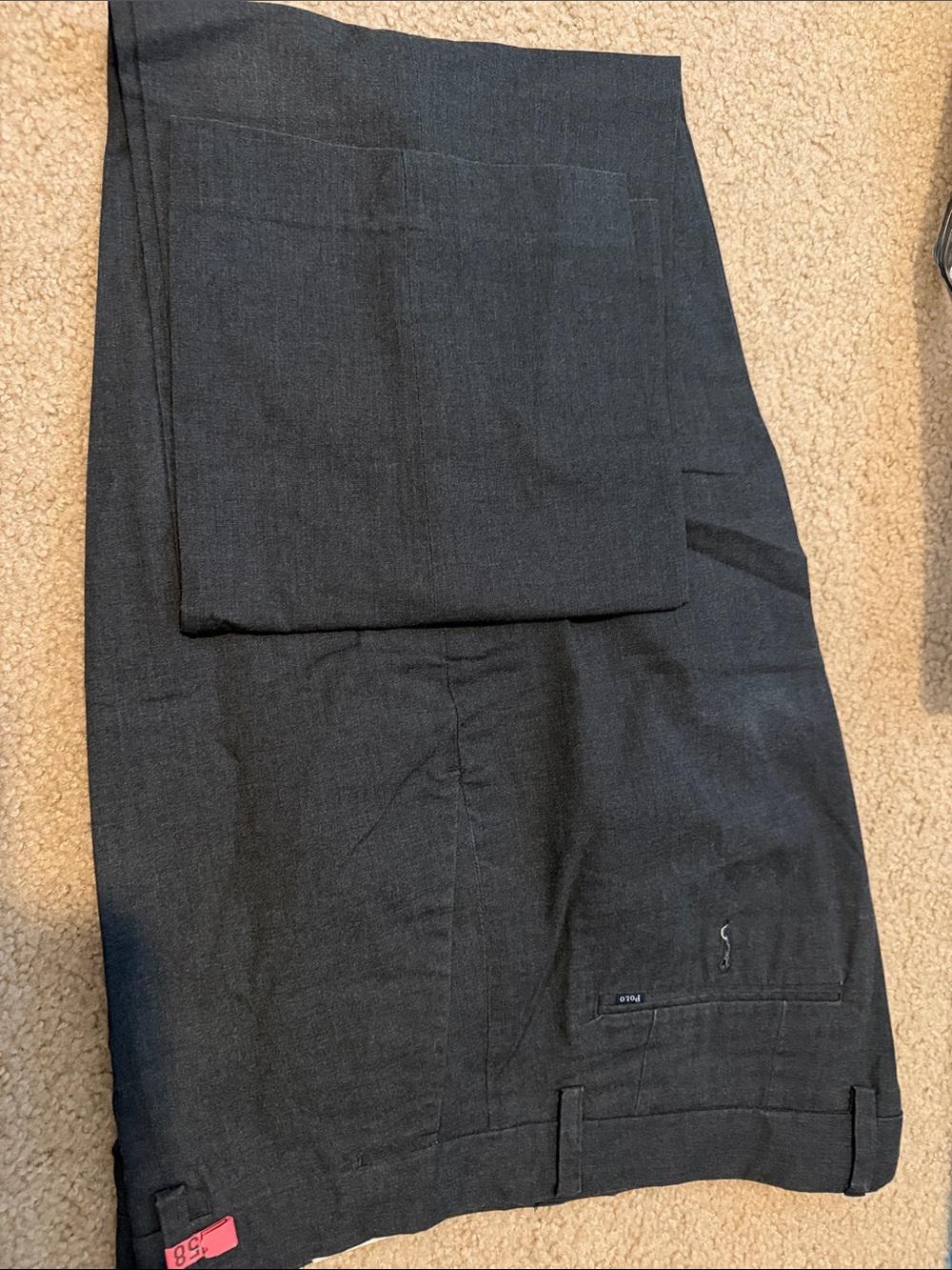 Polo by Ralph Lauren Charcoal Dress Pants